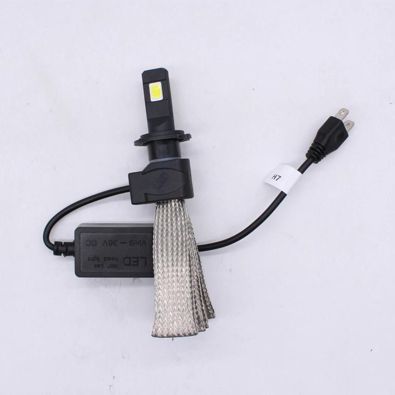 Gt7 H7 Copper Cooling Belt COB Auto LED Headlight