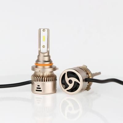 Aurora Super Bright 1+1 Design Car LED Headlamp H4 Fan Car LED Headlight Bulbs H4