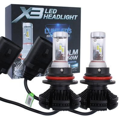 9007 Super Bright LED Headlamp 6000lumen 12V DC LED Headlamp