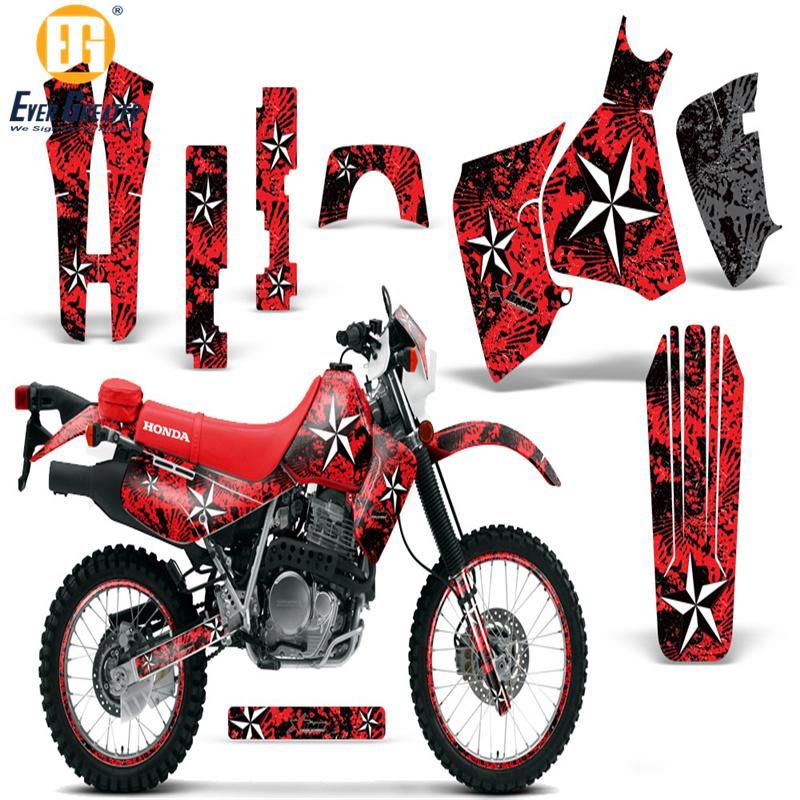 Customized Full Color Motocross Stickers OEM Service