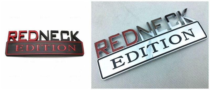 Shitbox Edition Emblem for Chevrolet Silverado Chevy Camaro Emblem Fender Badge Decal Sticker Logo Car Accessories Car Parts Decoration ABS Plastic Small Size