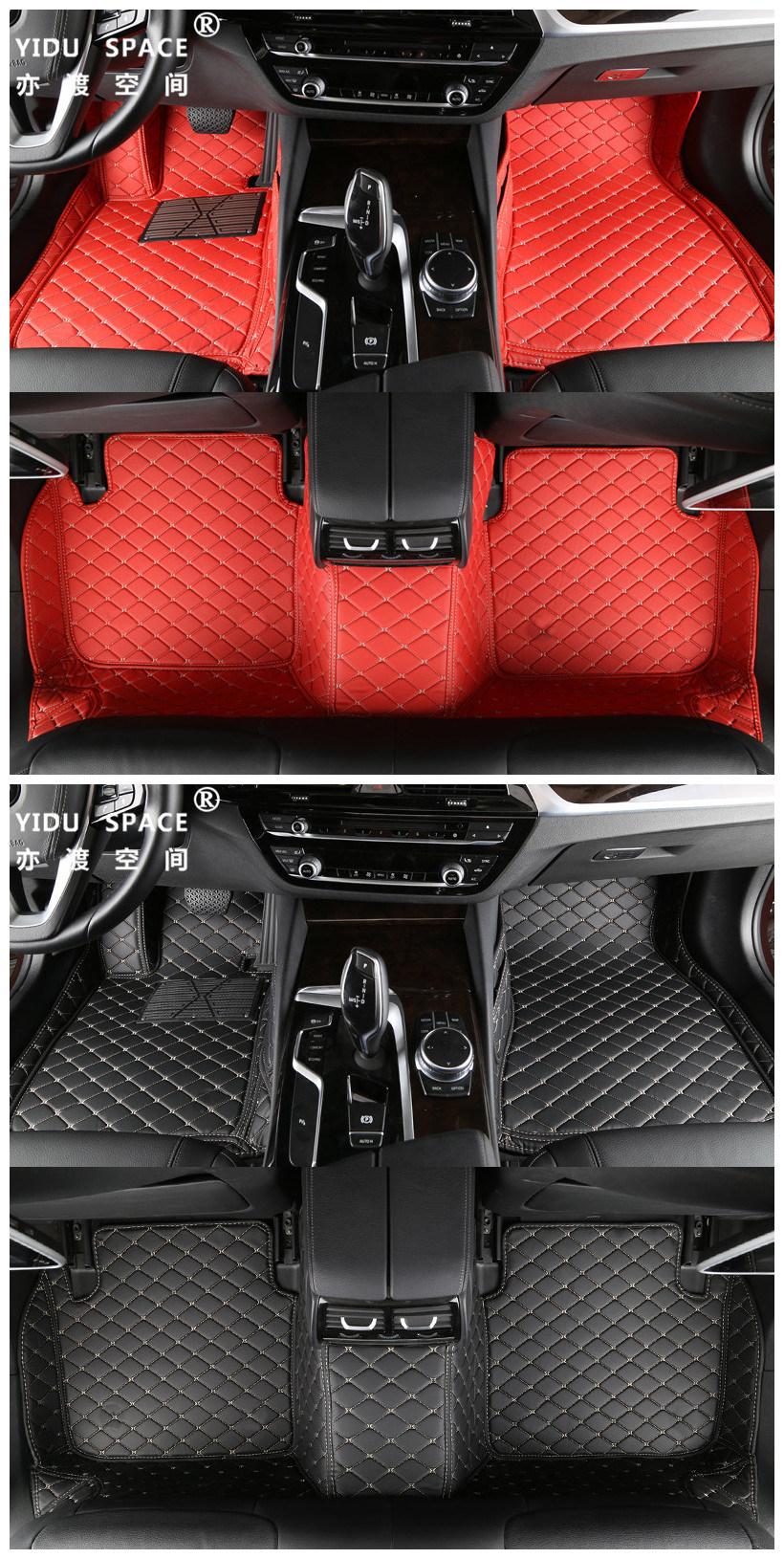 Wholesale Customized Special Leather Anti Slip 5D Car Foot Mat
