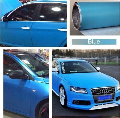 Metallic Auto Wrapping Sticker Car Wrap Vinyl Film Metallic Car Wrap Film Car Vinyl Film Decorative Plastic Wrap for Cars