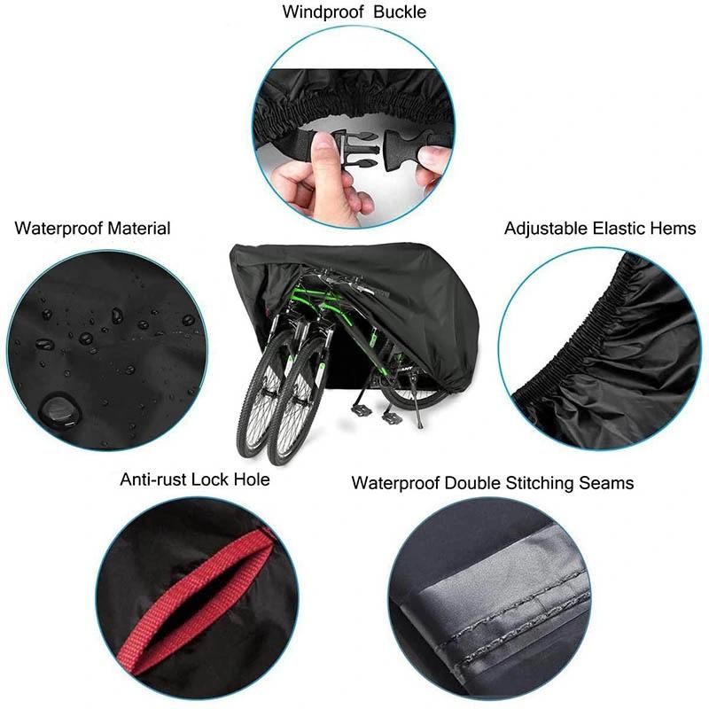 Outdoor Waterproof Rain Sun UV Dust Wind Proof Bicycle Covers