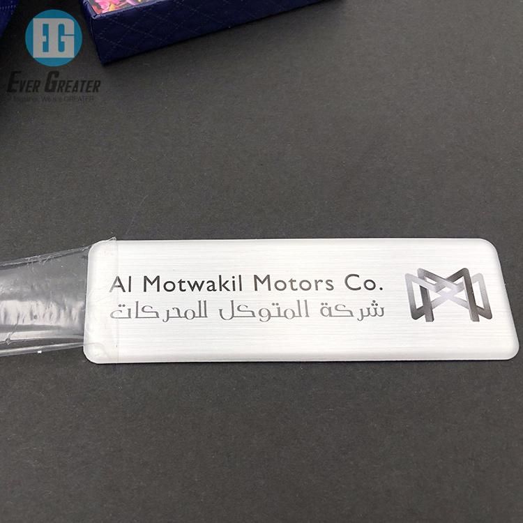 Custom Furniture Label Metal Aluminum Sticker