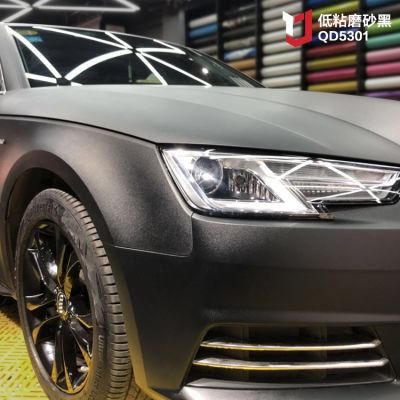 Frosted Black Vehicle Car Wrapping Vinyl Film Body Car Sticker Foil Car Wraps Vinyl Roll Car Wrap Film Stickers