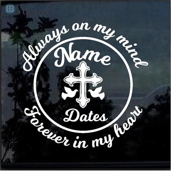 White PVC Jesus Fish Sticker Car Decals
