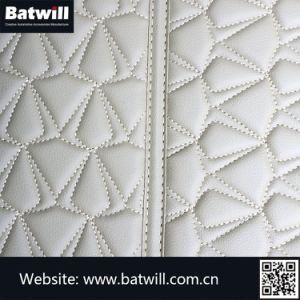 XPE Car Pads with PU Leather in Black and Red Stitching for Toyota Corolla