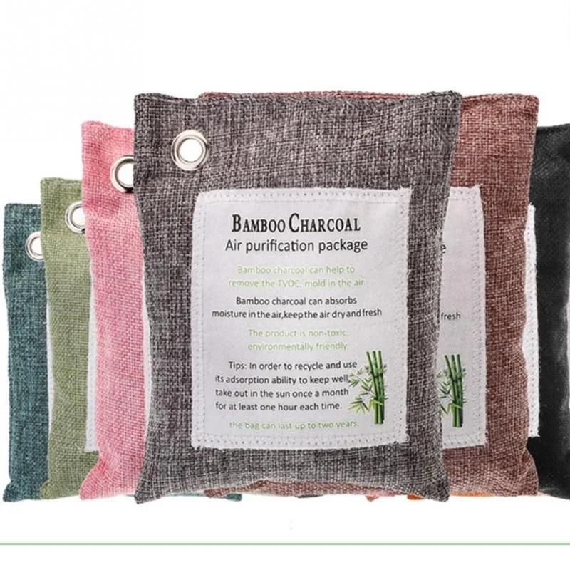 Jm Eco Friendly Bamboo Charcoal Captures Bag Natural Air Purifying Bag