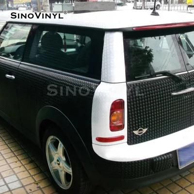 SINOVINYL Air Bubble Free Decorative Sticker 3D Cat Eyes Car Wrap Vinyl
