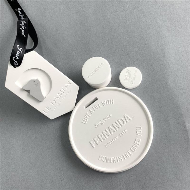 Customized Pattern Ceramic Gyp Aromatherapy Aroma Plate