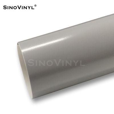SINOVINYL Super Matte Satin Ceramic black Casting Grade PVC Exterior Accessories Car Body Film vinyl wrap film black style