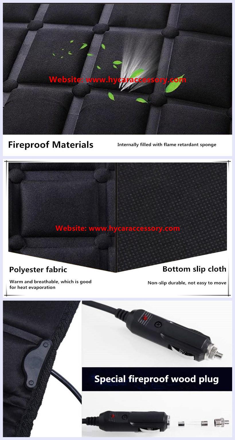 Wholesale 12V Black Universal Car Seat Heated Cushion for Warmer