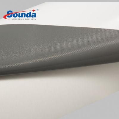 PVC Vinyl Waterproof Grey Back Printable Self Adhesive Vinyl Roll