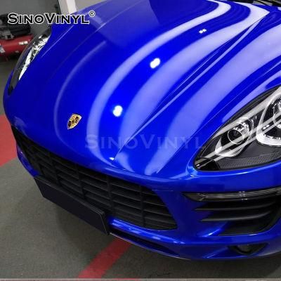 SINOVINYL Super Gloss Wholesale Seller Delivery Recoverable Vehicle Stickers Wrapping Vinyl Roll