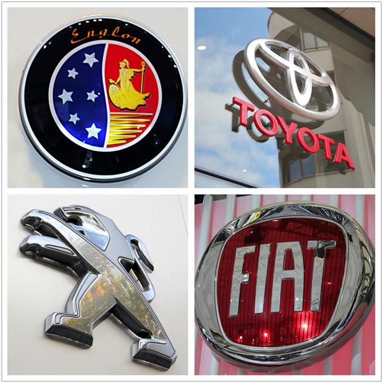Custom New Style Advertising 3D LED Lighted Car Logo