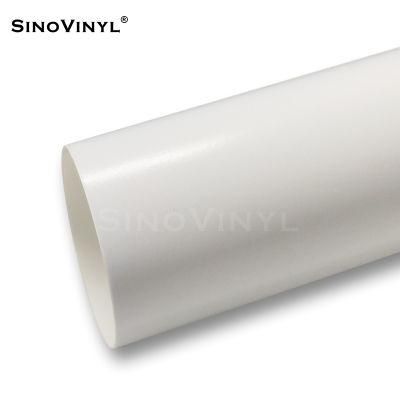 SINOVINYL Removable 1.52x18m Car Waterproof Film Hot Sale Sticker Printing Chrome Wrap PVC Matte Super Satin Red Vampire Vinyl