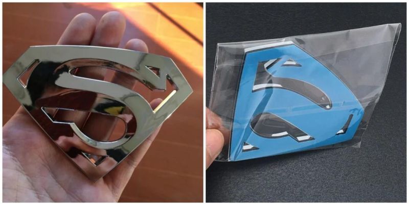 Ferrari Lamborghini Emblem Fender Badge Decal Sticker Logo Car Accessories Car Parts Decoration Metal