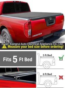 Stna052050 Soft PVC Tri-Fold Tonneau Cover for Nissan Frontier
