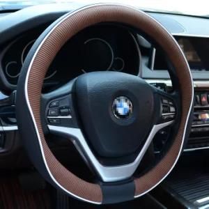 37-38cm Universal PU Leather Steering-Wheel Cover Auto Accessories