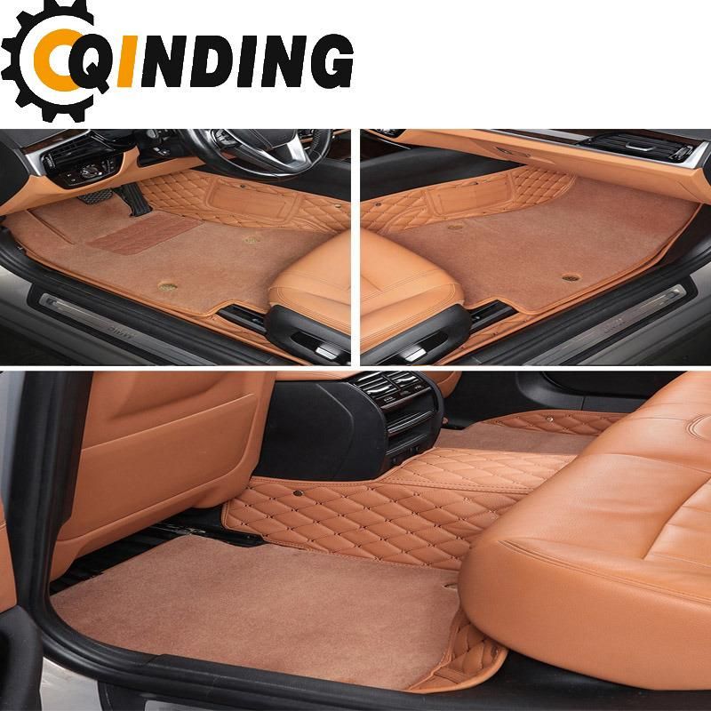 Chinese Factory Wholesale 3D Car Mats Interior Accessories Leather Car Mat for Lfet Right Hand Drive