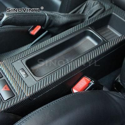 SINOVINYL 3D Carbon Fiber Vinyl Wrapping 2021 Factory Wholesale Prices Removable Carbon Fibre