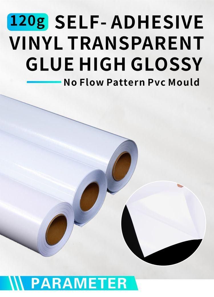 Printing Removable Vinyl Sticker Advertising Printing Material Eco Solvent Self Adhesive Materials Stickers Roll 651 Film