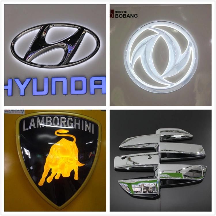 Custom Professional 3D LED Car Logo Signage for Car Dealership