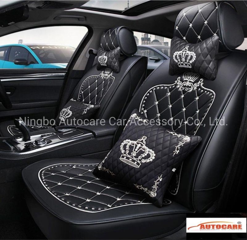 2020 Most Popular Diamond Crown VIP Car Seat Cover