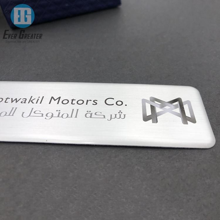 Custom Furniture Label Metal Aluminum Sticker
