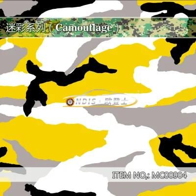 1.52*28m 500 Design for Option Camouflage Car Vinyl Wrap Vinyl with Air Release