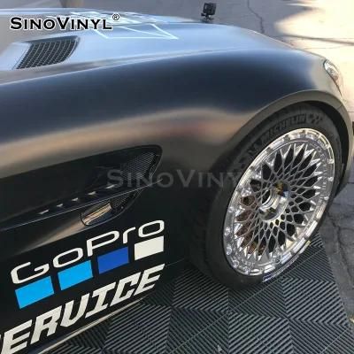 SINOVINYL Super High-density Air Channels Chrome Ceramics Car Body Design Vinyl Wrapping Sticker
