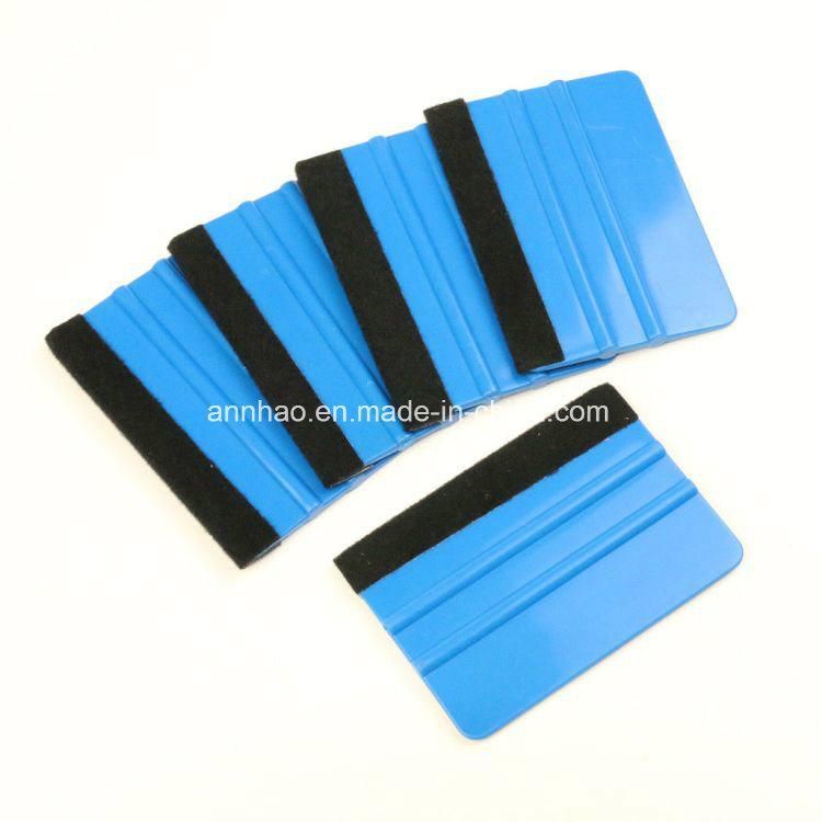 Wholesale 10cm X 7.3cm Car Vinyl Wrap Application Tools Plastic Squeegee