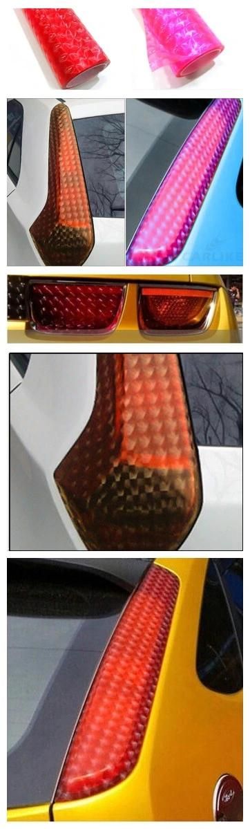 Best Selling Protection Lamp Film Self-Adhesive 0.3*9m Cat Eye Tint Film