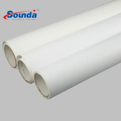 Outdoor PVC Eco Solvent Printing Glossy/Matte White Self Adhesive Vinyl