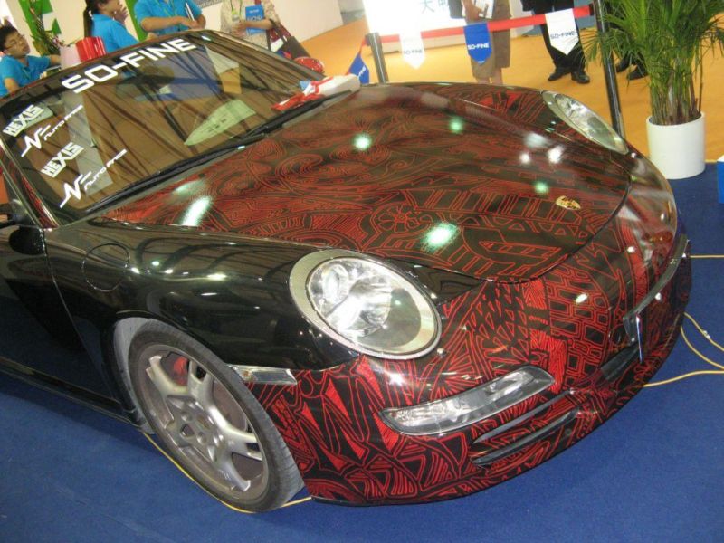 Sound Brand Upscale Car Decoration Material/Car Wrap Vinyl