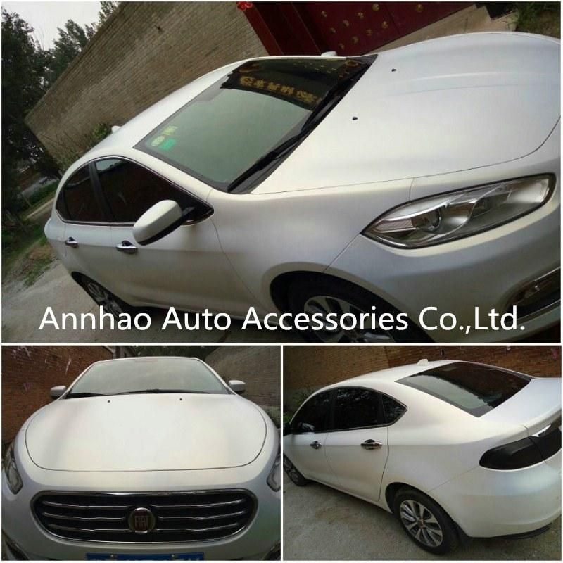 Exterior Accessories Car Body Film Roll Matte White Chameleon Car Wrap Vinyl Film