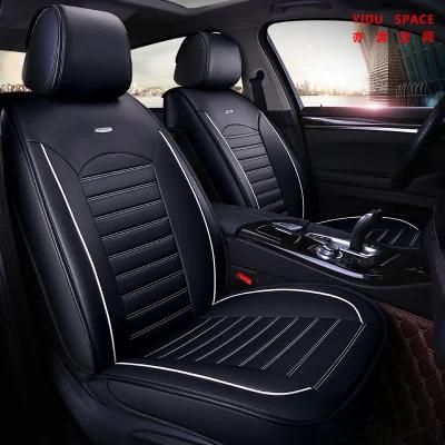 Autozubeh&ouml; R Auto Dekoration Kissen Universal Schwarz Auto-Autositzbezug Aus Reinem Leder