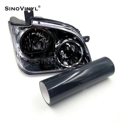 SINOVINYL Wholesale Car Lamp TPH Headlight Film for Light Black Car Headlight Tint Film Car Fog Lamp Film