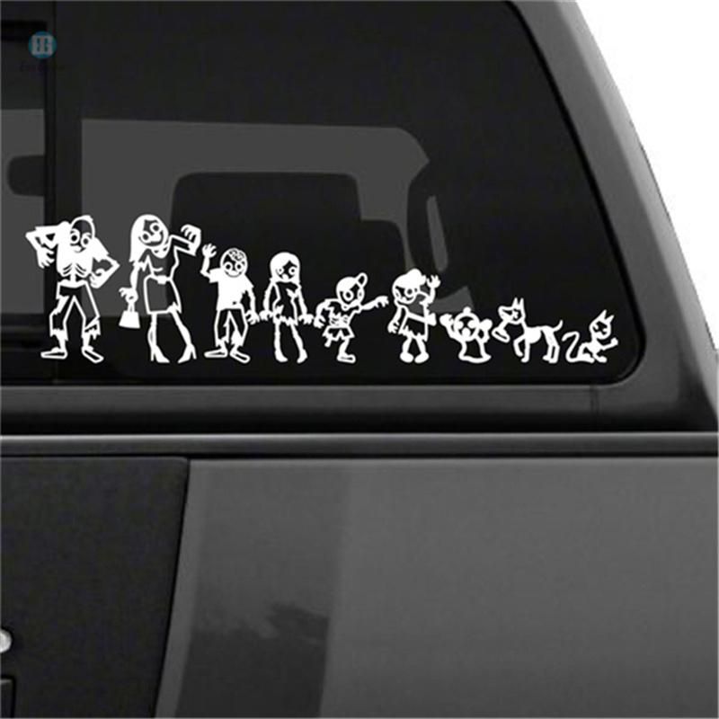 I Love My Family Car Decorative Decal Sticker