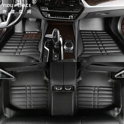 Wholesale Waterproof Wear Anti Slip 5D Black Car Floor Mats