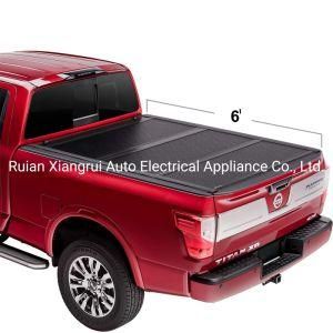 Htna052060 05-20 Frontier Standard Short Bed 6&prime; Soft Triple Folding Truck Bed Covers