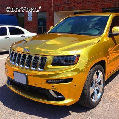 SINOVINYL Chrome Mirror Tiffany Vehicle Wrap Vinyl Film Wall Design For Car Body Wrapping Car