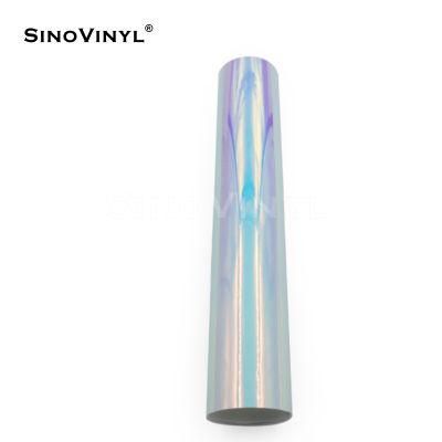 SINOVINYL Rainbow Chrome Holographic Vehicle Wrap Vinyl Sticker