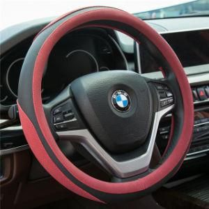 PU 38cm Car-Styling Sport Auto Steering Wheel Covers Anti-Slip