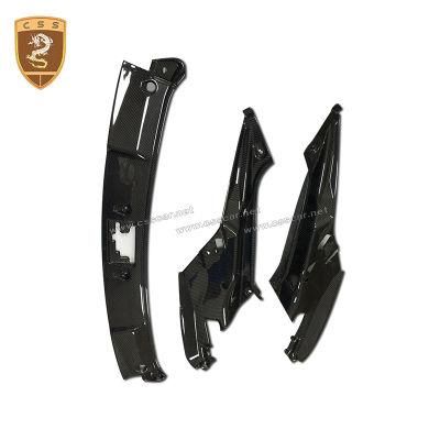 Carbon Fiber Luggage Compartment Trim Panel Fireproof Panels for Lamborghini Lp550 Lp560