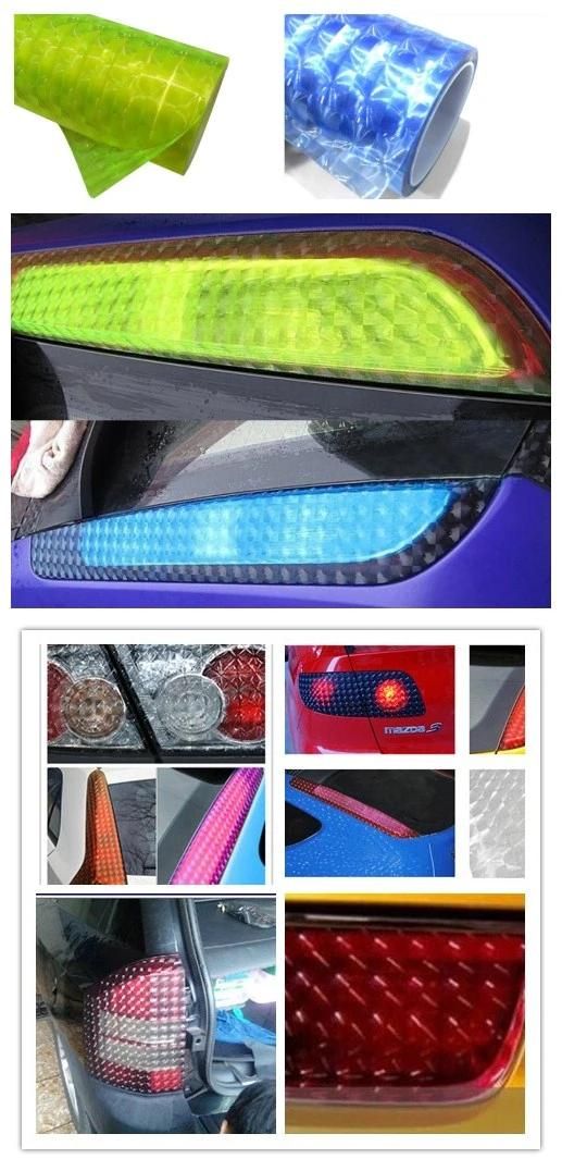 Best Selling Protection Lamp Film Self-Adhesive 0.3*9m Cat Eye Tint Film