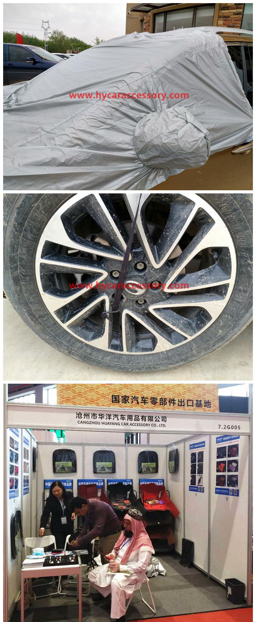 Wholesale Indoor Gray Waterproof Sunproof SUV Sedan Half Auto Cover