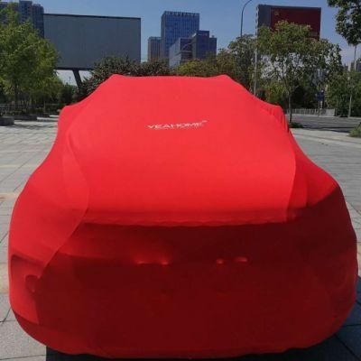 Super Softness Elastic Indoor Car Cover Universal Fits Dust-Proof Cover