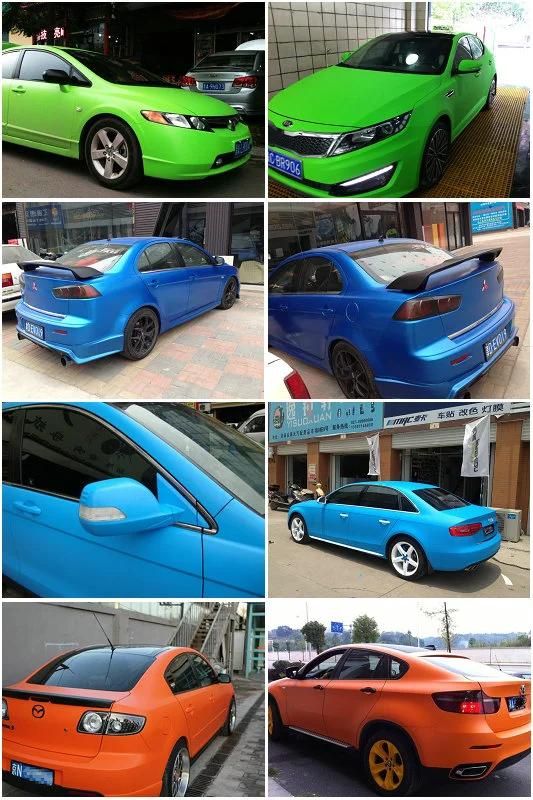 Hot Selling Car Decal Body Matte Wrapping Vinyl with Air Bubble Free
